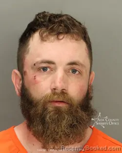 Mugshot of Anthony Robbin Brady booked in Ada County, Idaho on March 21, 2026