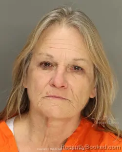 Mugshot of Evelyn Denise Lindley booked in Ada County, Idaho on October 20, 2026