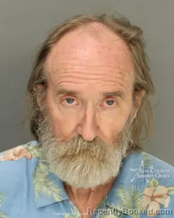 Mugshot of Donald Alan Kofoed booked in Ada County, Idaho on August 30, 2026
