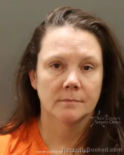 Mugshot of Allison Loraine Ady booked in Ada County, Idaho on July 6, 2026