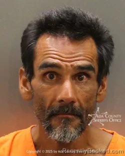 Mugshot of Marcos Antonio Ramos booked in Ada County, Idaho on July 26, 2026