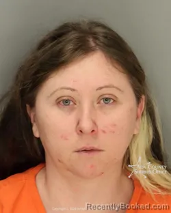 Mugshot of Erin Colleen Kelly booked in Ada County, Idaho on October 14, 2026