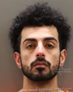 Mugshot of Mohammed Abdulridha Lami booked in Ada County, Idaho on April 2, 2026