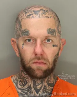 Mugshot of Jacob Reed booked in Ada County, Idaho on August 4, 2026