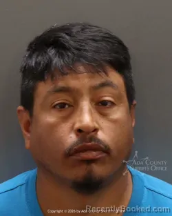 Mugshot of Clemente Hernandez booked in Ada County, Idaho on March 30, 2026