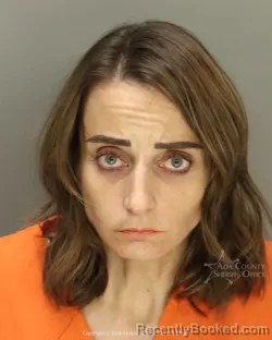 Mugshot of Kelli Renae Ogborn booked in Ada County, Idaho on July 2, 2026