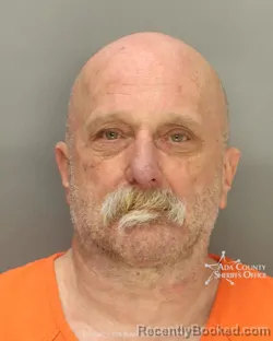 Mugshot of Scott Phillip Tews booked in Ada County, Idaho on March 26, 2026