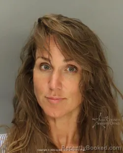 Mugshot of Jennifer Bell booked in Ada County, Idaho on July 5, 2026
