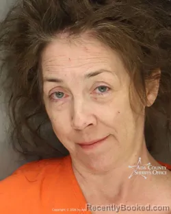 Mugshot of Carina Lynn Bishop booked in Ada County, Idaho on July 9, 2026