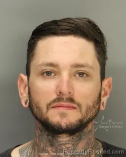 Mugshot of John Deen Boydston booked in Ada County, Idaho on July 3, 2026