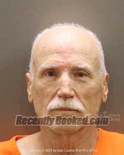 Booking photo from Ada County, Idaho