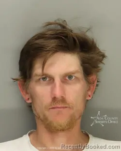 Mugshot of Christopher Don Sears booked in Ada County, Idaho on October 6, 2026