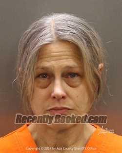 Booking photo from Ada County, Idaho