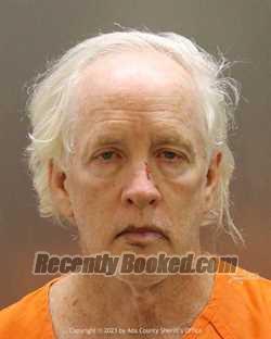 Booking photo from Ada County, Idaho