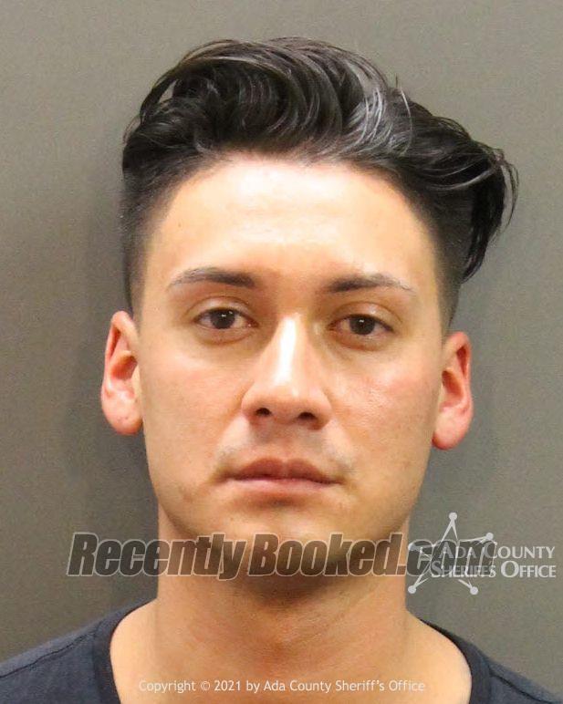 Booking photo from Ada County, Idaho