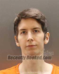 Booking photo from Ada County, Idaho