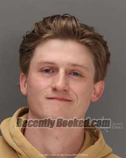 Booking photo from Ada County, Idaho