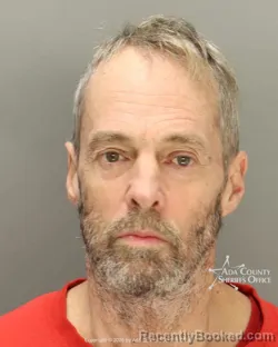 Booking photo from Ada County, Idaho