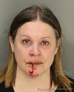 Mugshot of Jennifer Jill Buhler booked in Ada County, Idaho on August 27, 2026
