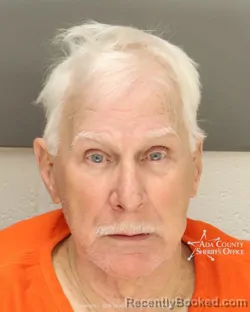 Mugshot of Jeffrey Lynn Burnham booked in Ada County, Idaho on March 5, 2026