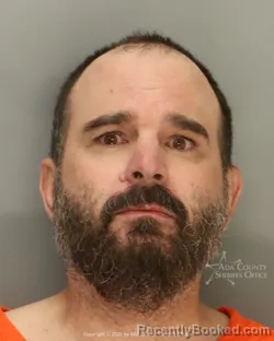 Mugshot of Kyle Ryan King booked in Ada County, Idaho on August 20, 2026