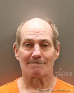 Booking photo from Ada County, Idaho