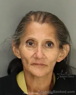 Mugshot of Jessica Olivas-Gonzalez booked in Ada County, Idaho on May 11, 2026