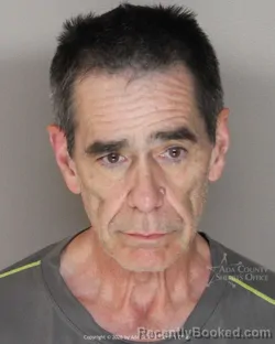 Mugshot of Ronald Laroche booked in Ada County, Idaho on July 8, 2026