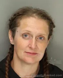 Mugshot of Amanda Jo Ihrig booked in Ada County, Idaho on April 24, 2026