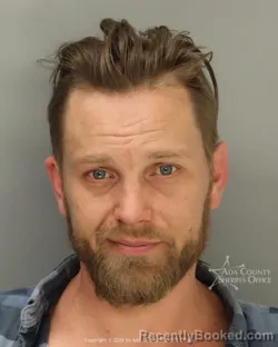 Mugshot of Nathan Kaii lucas Wilson booked in Ada County, Idaho on March 28, 2026