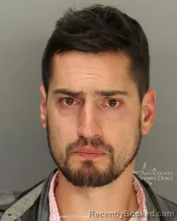 Mugshot of Nicholas James Lockwood booked in Ada County, Idaho on October 16, 2026