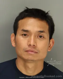 Mugshot of Tun Myint Lay booked in Ada County, Idaho on July 1, 2026