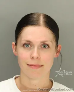 Mugshot of Jenessa Willmore Ondrick booked in Ada County, Idaho on May 17, 2026