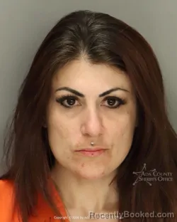 Mugshot of Kiersten Nichole Winter booked in Ada County, Idaho on May 18, 2026