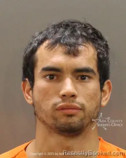 Mugshot of Isaiah Soria booked in Ada County, Idaho on March 17, 2026