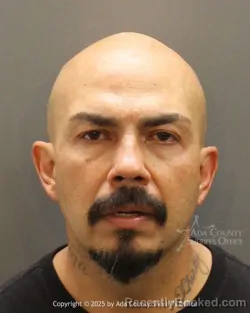 Mugshot of Daniel Anthony Chavez booked in Ada County, Idaho on April 30, 2026