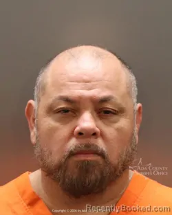 Mugshot of Michael Anthony Ricer booked in Ada County, Idaho on September 5, 2026