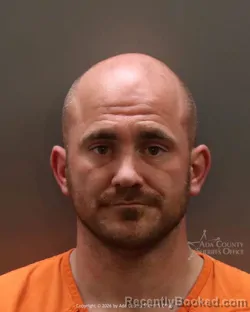 Mugshot of Brian Brown booked in Ada County, Idaho on March 26, 2026