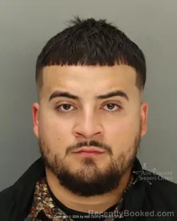 Mugshot of Jose Fabian Cervantes Reyes booked in Ada County, Idaho on September 27, 2026