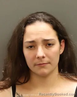Booking photo from Ada County, Idaho