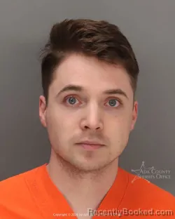 Mugshot of Jeremiah Thomas Jenkins booked in Ada County, Idaho on July 3, 2026