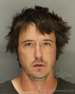 Mugshot of Russell Bron Orr booked in Ada County, Idaho on August 24, 2026