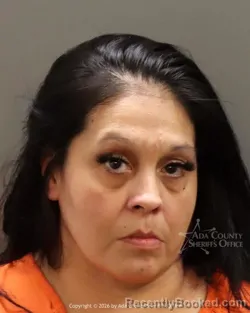 Mugshot of Monique Critcher booked in Ada County, Idaho on August 19, 2026