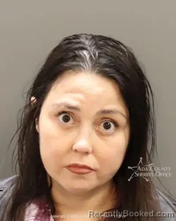 Mugshot of Joleen Ann Allen booked in Ada County, Idaho on October 7, 2026