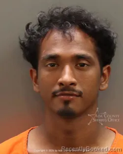 Mugshot of Muhammad Kabir Bin Mohamad ali booked in Ada County, Idaho on June 14, 2026