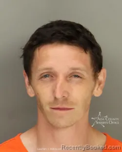 Mugshot of Michael Phillip Cordova booked in Ada County, Idaho on August 19, 2026