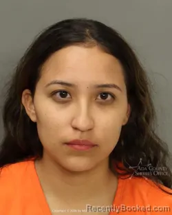Mugshot of Estella Inez Dehoyos booked in Ada County, Idaho on June 7, 2026
