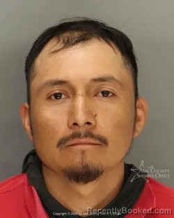 Mugshot of Darniel Gelber Rodriguez roblero booked in Ada County, Idaho on July 7, 2026