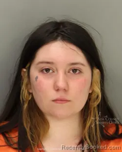 Mugshot of Serenity Raven Forest-Monter booked in Ada County, Idaho on September 4, 2026