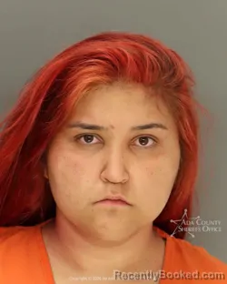 Mugshot of Ketnie Allure Bolden Dudley booked in Ada County, Idaho on October 1, 2026